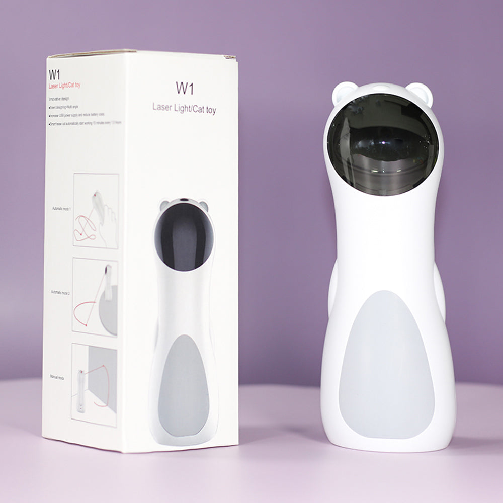 Automatic Laser Cat Toy | Interactive LED Bear for Cats