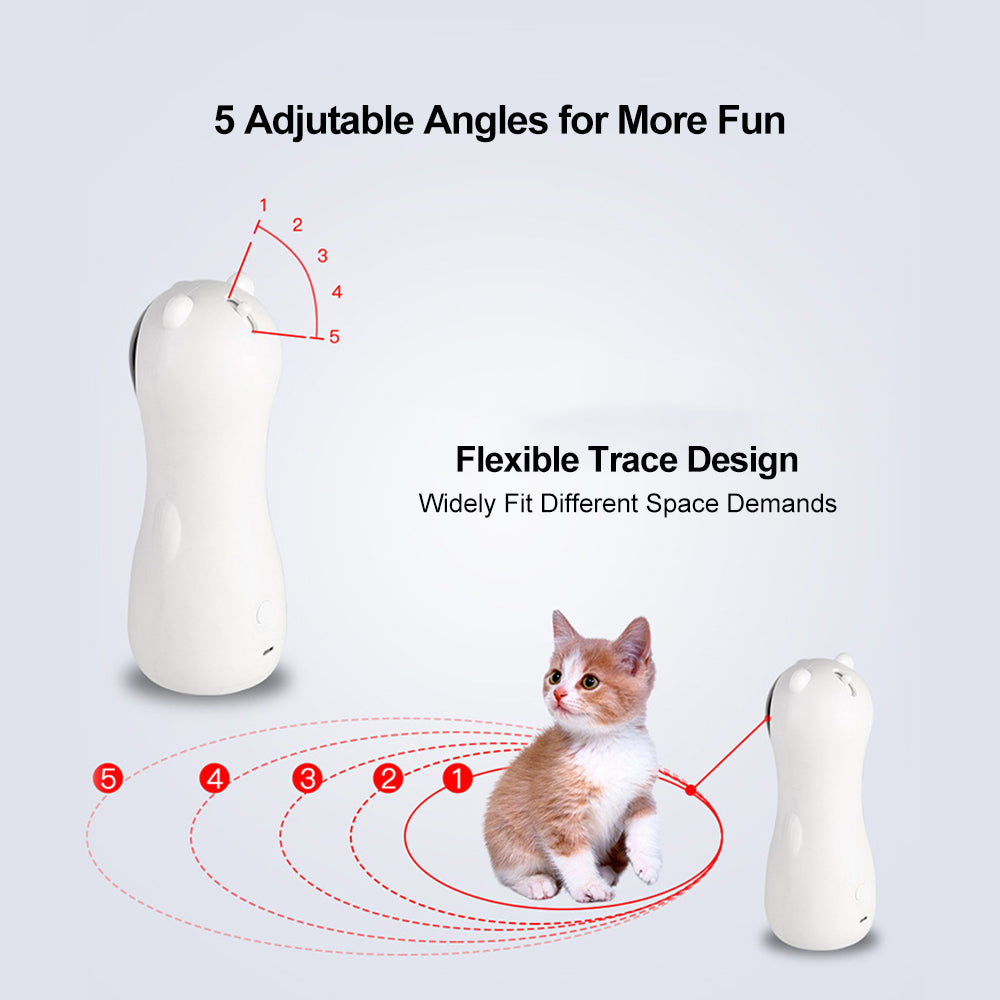 Automatic Laser Cat Toy | Interactive LED Bear for Cats