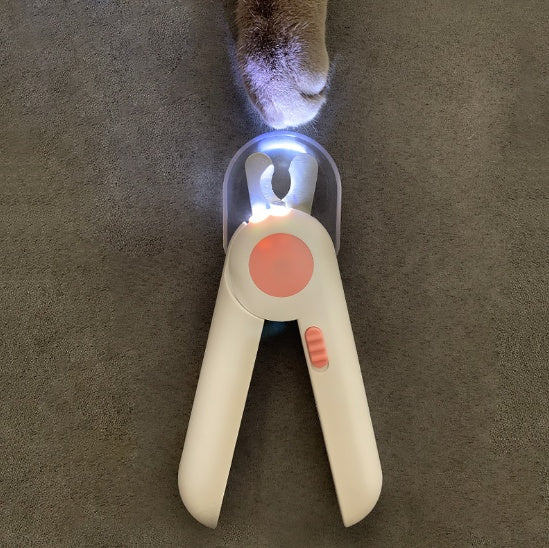 LED Pet Nail Clipper | Safe Trimmer with Light