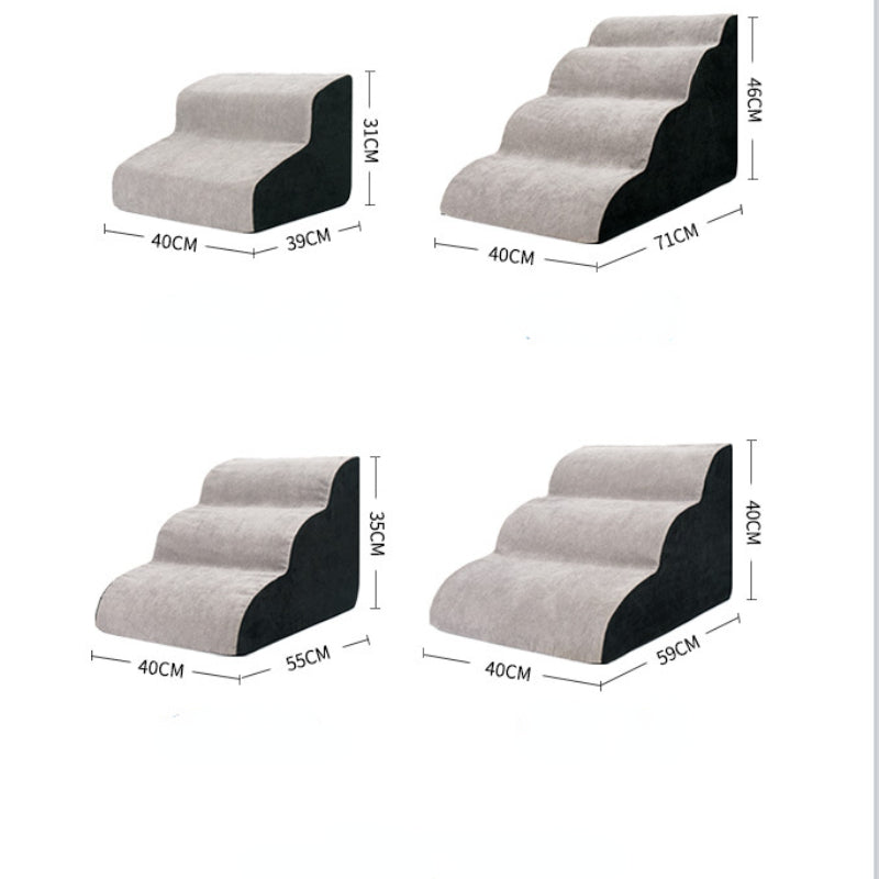 Pet Dog Stairs | Non-Slip Wave Ramp for Bed & Sofa