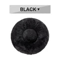 Calming Donut Dog Bed — Fluffy Plush Cushion for Dogs