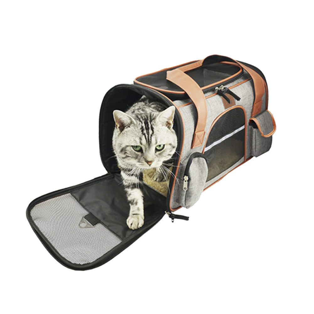 Dog Car Seat Carrier | Portable Pet Travel Booster