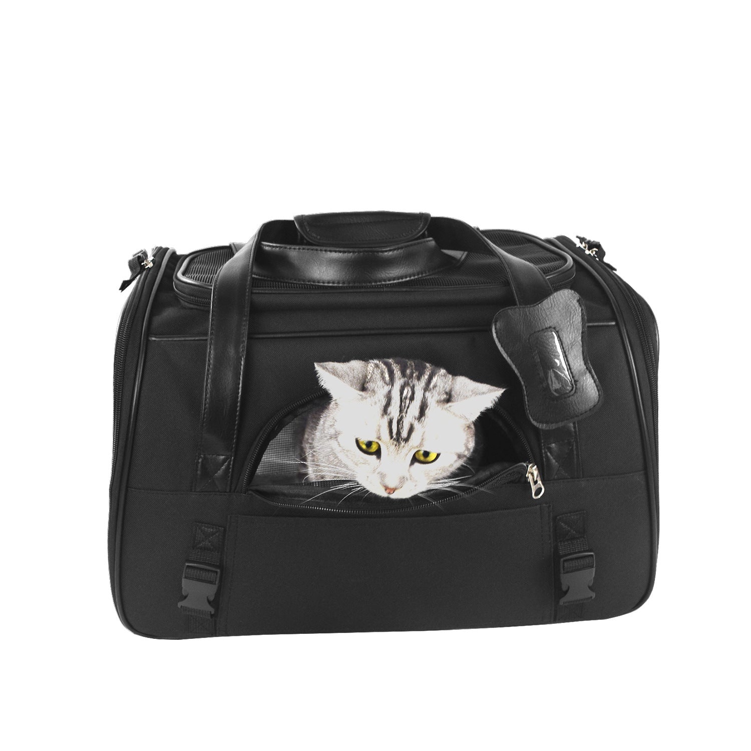 Dog Car Seat Carrier | Portable Pet Travel Booster